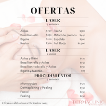 Load image into Gallery viewer, Ofertas Procedimientos 2025!